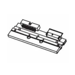 Zebra P1046696-037 Kit ejes de Cinta ZE500-4 | REFACCIONES IMPRESORAS ETIQUETAS