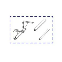 Zebra P1046696-044  Kit Cinta de cinta Placa y cinta cepillo estático