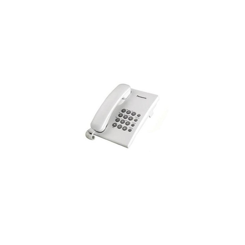 Panasonic KX-TS500MEW Telefonía Unilinea