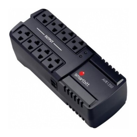 Regulador SMARTBITT SBAVR1350 Negro 1350 VA 675 W