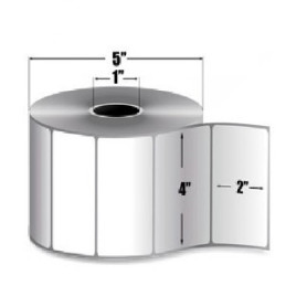 Zebra Etiquetas 10010031 Rollos de 4 x 2 Z-PERFORM 2000D