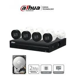 KIT DE CCTV DAHUA KITXVR1B04-I1MP