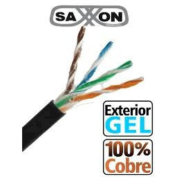 SAXXON OUTP6COP100B - Bobina de Cable
