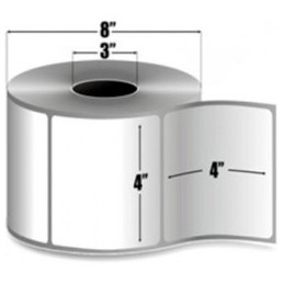 Zebra 10021230 Rollos 4" x 4" Etiquetas Z-Perform 1500T
