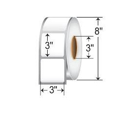 Zebra 10028312  Etiqueta Zebra Z-Perform 1000D de 3" x 3"