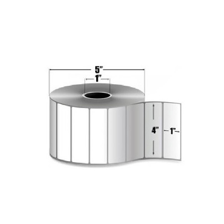 Zebra 10010045 - Etiquetas 4" x 1" Z-SELECT 4000D - c3mayorista.com