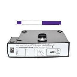 Zebra 10006995-4K Brazaletes Purpura Consumibles | C3mayorista.com