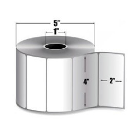 Rollos Zebra 10010047 -  Etiquetas 4" x 2" Z-SELECT 4000D | c3mayorista.com