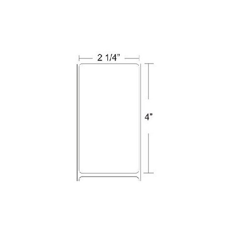 Compre Zebra 10009527  Etiquetas 2.25" x 4" Z-SELECT 4000T | C3MAYORISTA.COM