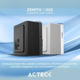 Gabinete Gamer Mini Torre Acteck ZENITH GI656 | COMPUTO C3MAYORISTA