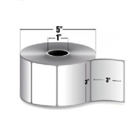 18942 - Zebra Etiquetas 3" x 3" Z-ULTIMATE 3000T blanco