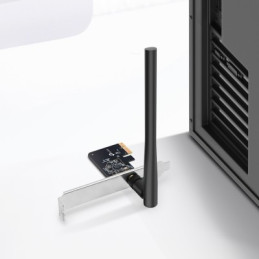 Tarjeta de Red WiFi AC600 PCI-E TP-Link Archer T2E | Mejorar Señal PC