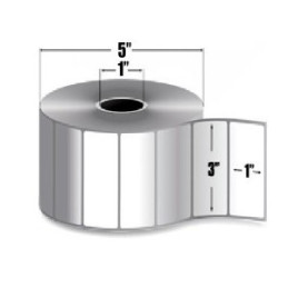 Rollo 10002630 Zebra Etiquetas 3" x 1" Z-ULTIMATE 4000T | c3mayorista.com