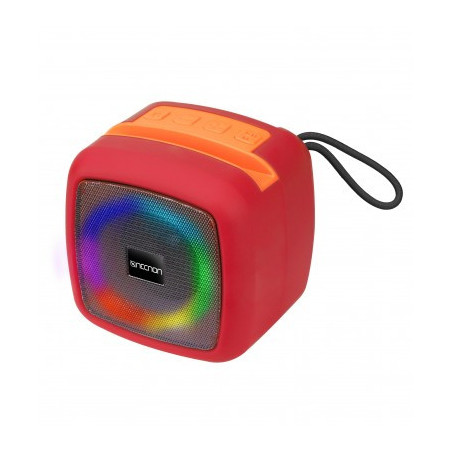 NECNON NB-09 BOCINA PORTATIL ROJO NB-09