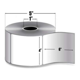 18926 - Zebra Rollo Etiquetas 4" x 6" POLYPRO 3000T