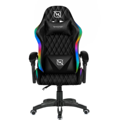 Silla Gaming Necnon NSG-RGB-1 | Iluminación RGB | Ajuste Lumbar | 180° Reclinable