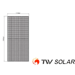 Panel TW SOLAR TWMND 66HD-615W  Módulo Solar 615W 132 Celdas