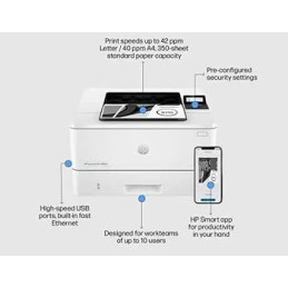 Impresora HP LaserJet Pro 4003N 2Z611A | 55 ppm | Red Ethernet | Oficina