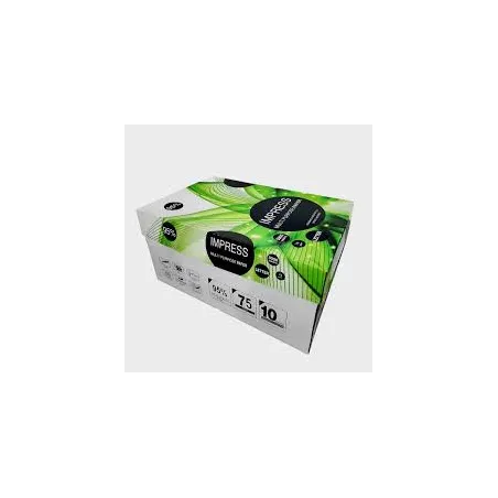 Papel Bond Impress Caja con 10 paquetes con 500 hojas tamaño carta