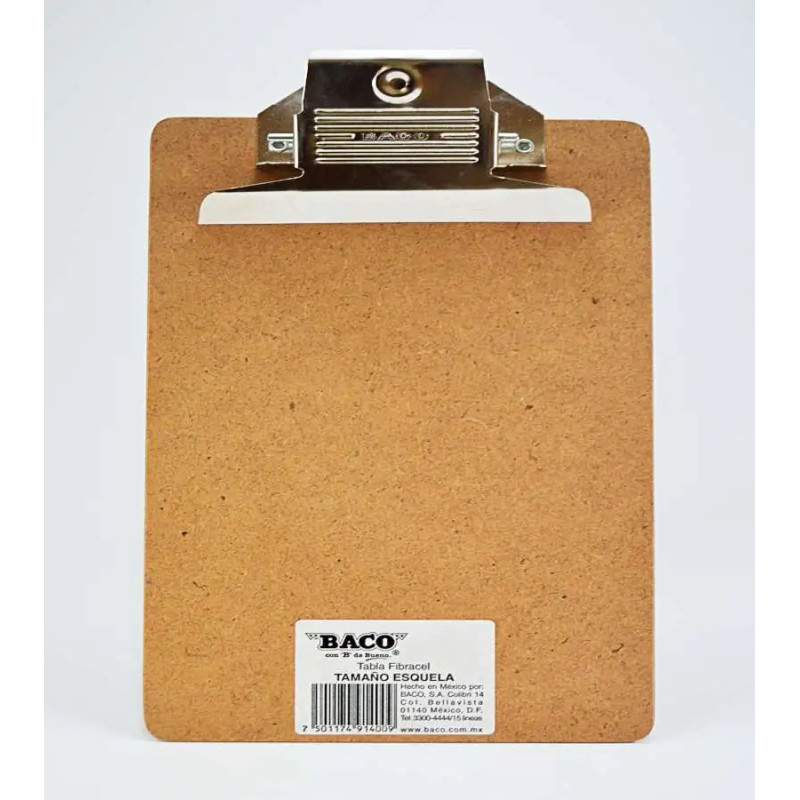 Tabla agarra papel  Esquela Macocel | C3MAYORISTA.COM