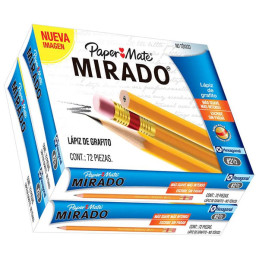 LÁPIZ GRAFITO HEXAGONAL numero 2 1/2 MIRADO