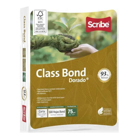 PAPEL BOND CARTA BLANCO 500 HOJAS  BOND | C3MAYORISTA.COM