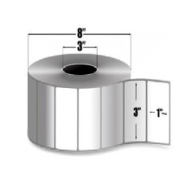 10000287 - Zebra Etiquetas 3" x 1" Z-PERFORM 2000T