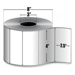 10002627 - Zebra Etiquetas 4" x 2.5" Z-ULTIMATE 4000T