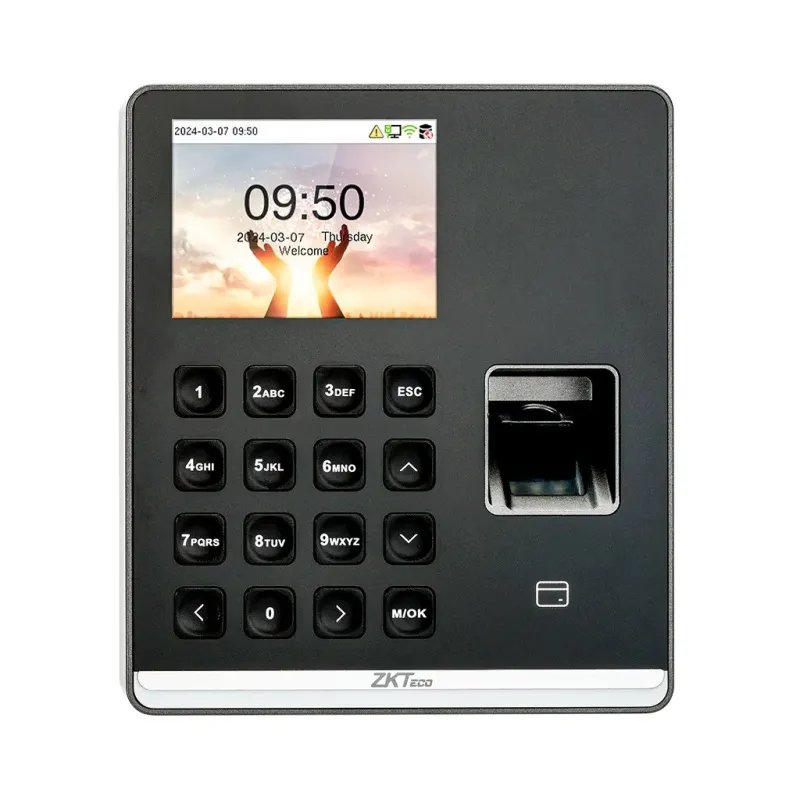 ZKTECO M1 Control asistencia huellas y tarjetas proximidad de 125kHz
