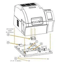 ZEBRA 105936G-072 | Refacciones Originales ZXP SERIE 8