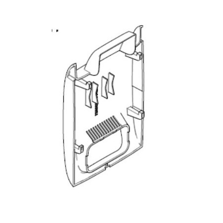 Zebra P1094879-060 - Kit panel trasero una cara ZC100