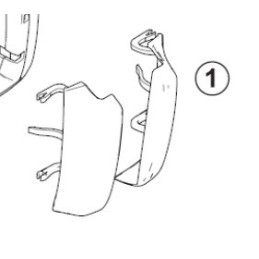 Zebra P1094879-027 | Kit puertas de tolva de salida ZC100