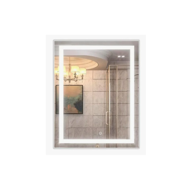 Espejo Luz Led Touch 50x40cm Tocador Baño Vestidor 3 Tonalidades