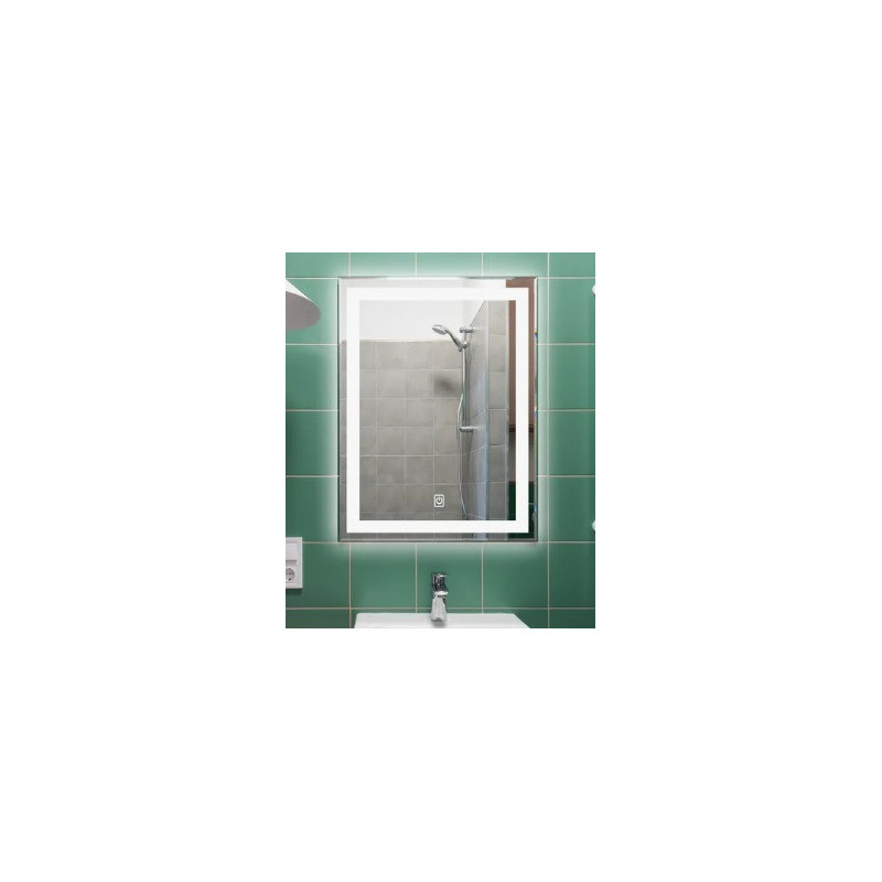 ESPEJO LED 60X50 CM RECTANGULAR TOUCH 3 TONALIDADES