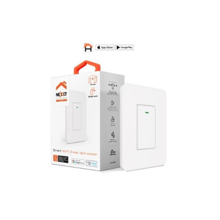 Interruptor de 3 vias inteligente con conexión Wi-Fi