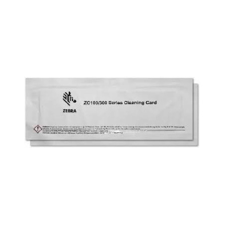 Zebra 105999-311 Cleaning tarjetas de Limpieza para ZC100 ZC300