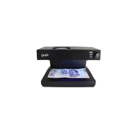 GHIA GLUV1 DETECTOR DE BILLETES FALSOS Y DOCUMENTOS LUZ UV NEGRA