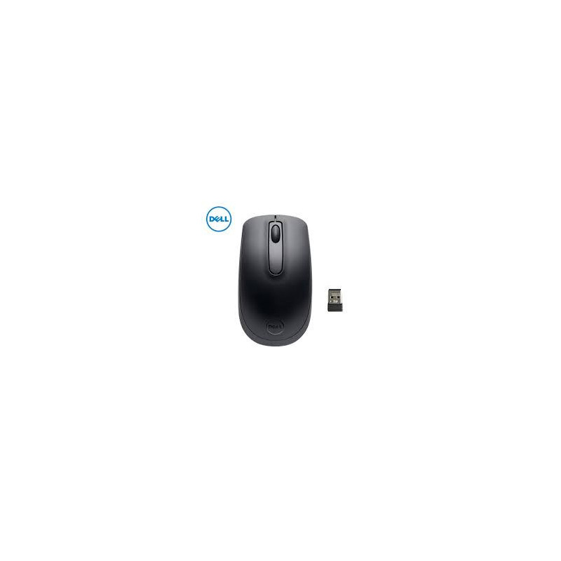 Mouse DELL WM126 Inalámbrico Óptico Negro