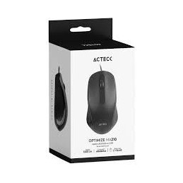 Mouse ACTECK OPTIMIZE MA210 Alámbrico USB 1200 DPI