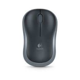 Mouse LOGITECH M185 Negro 2 botones RF inalámbrico Óptico