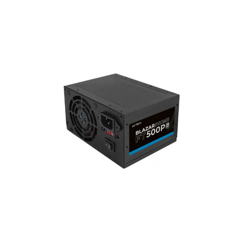 ACTECK FT500P | Fuente de Poder Blazar Prime 500W Ventilador 80Mm