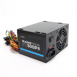 ACTECK FT500P | Fuente de Poder Blazar Prime 500W Ventilador 80Mm