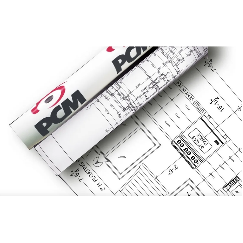 Papel bond PCM, 0.61 x 50