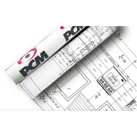 Papel bond PCM, 0.61 x 50