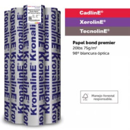 PAPEL BOND PREMIER P/INKJET Y DIBUJO N2 91CM X 100 MT