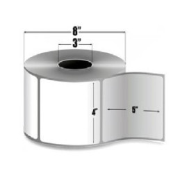 800640-505 - Zebra Etiquetas 4" x 5" Z-SELECT 4000T