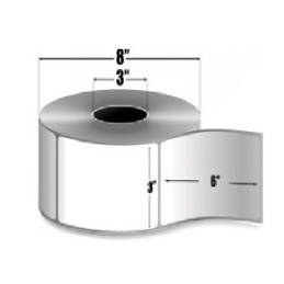 81397 -Zebra Etiquetas 3" x 6" Z-SELECT 4000T