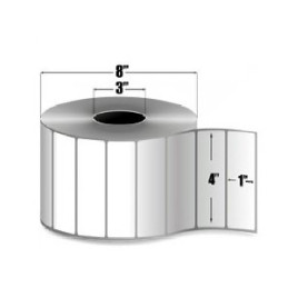 92071 - Zebra Etiquetas 4" x 1" Z-SELECT 4000T