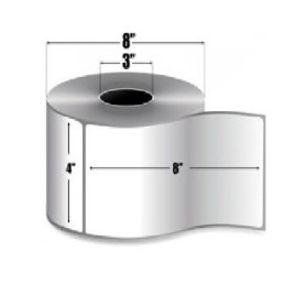 98963 - Zebra Etiquetas 4" x 8" Z-SELECT 4000T