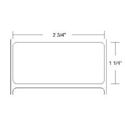 10008513 - Zebra Etiquetas 2.75" x 1.25" Z-ULTIMATE 2000T